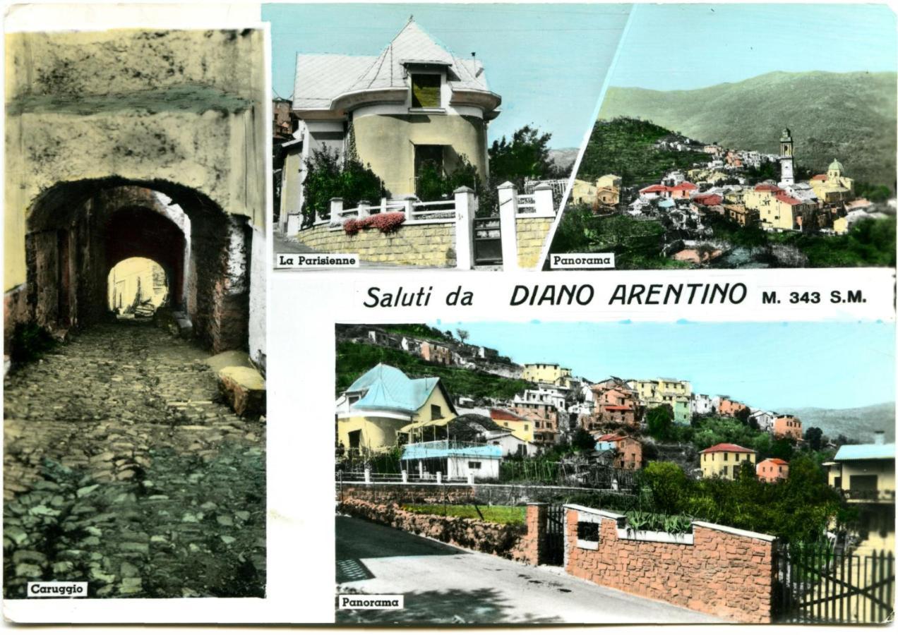 Villa La Parisienne Diano Borello Eksteriør billede